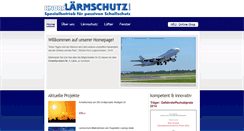 Desktop Screenshot of knorr-laermschutz.de