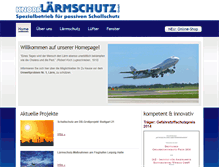 Tablet Screenshot of knorr-laermschutz.de